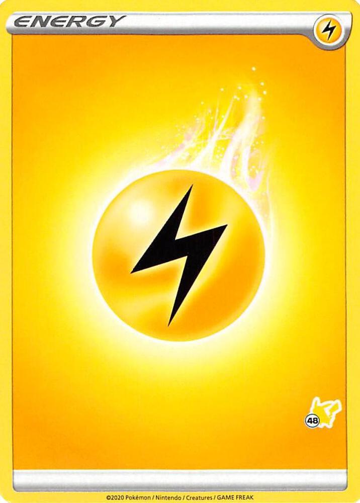 Lightning Energy 48 Pikachu Stamped  (Battle Academy 2022)  | Good Games Adelaide SA