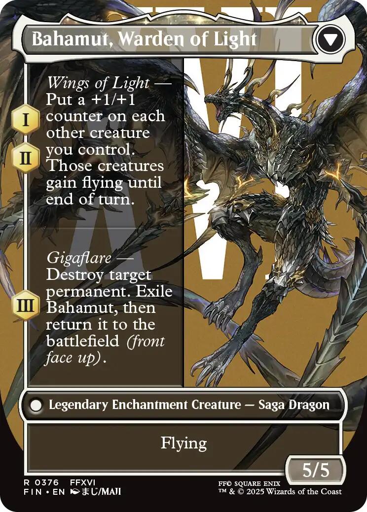 Dion, Bahamut's Dominant (Borderless) [FINAL FANTASY] | Good Games Adelaide SA