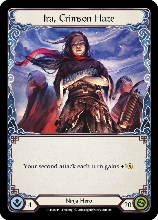 Ira, Crimson Haze [HER000-P] (Promo)  1st Edition Cold Foil | Good Games Adelaide SA