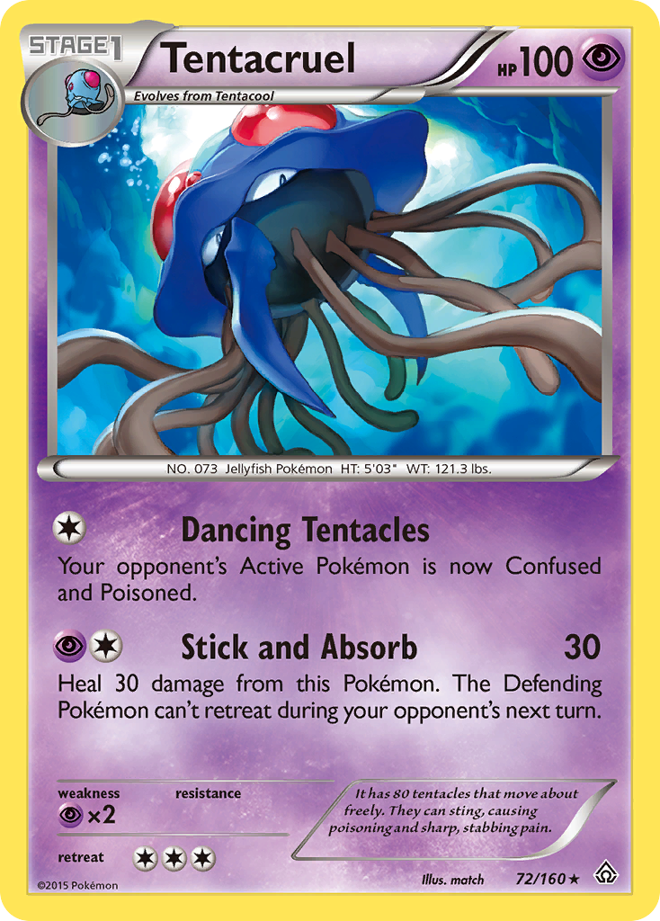 Tentacruel (72/160) [XY: Primal Clash] | Good Games Adelaide SA