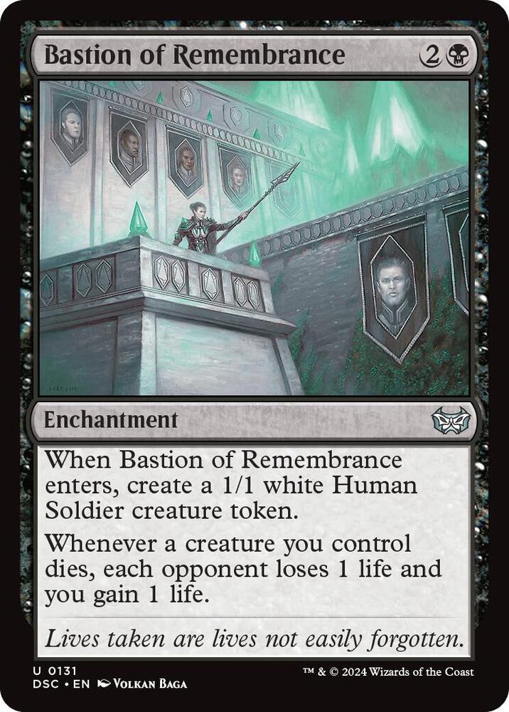Bastion of Remembrance 131 (Commander: Duskmourn: House of Horror)  | Good Games Adelaide SA