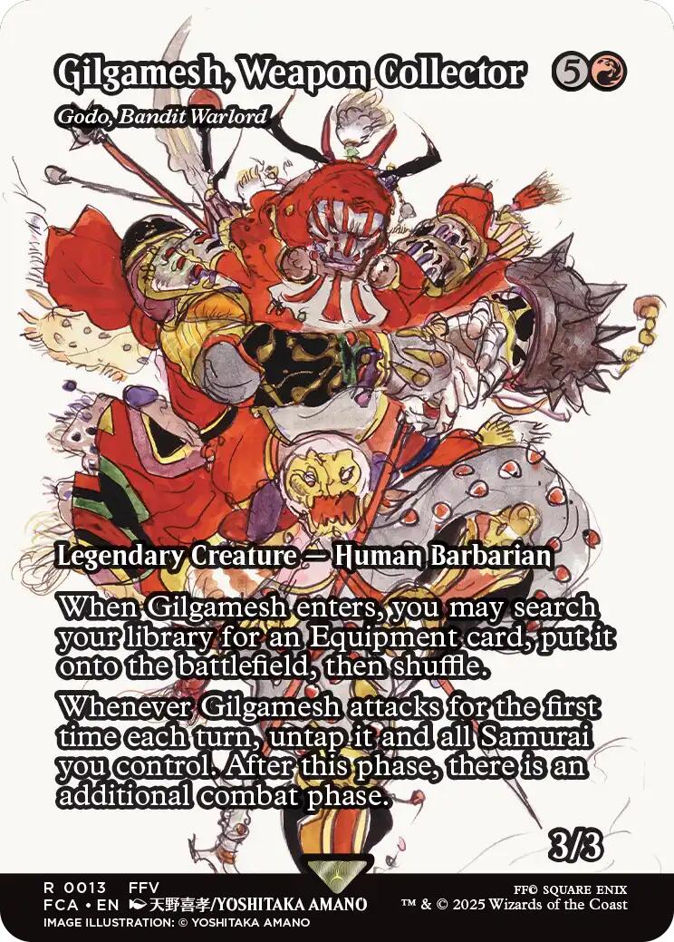 Gilgamesh, Weapon Collector - Godo, Bandit Warlord (Showcase) [FINAL FANTASY : Through the Ages] | Good Games Adelaide SA