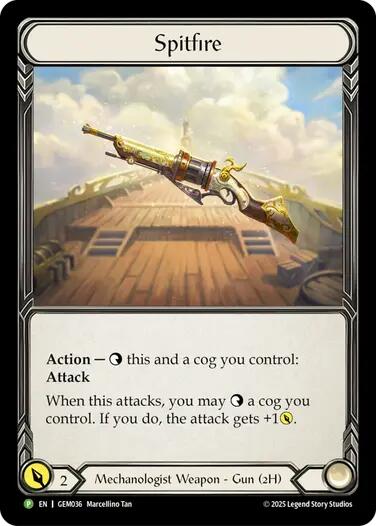 Spitfire [GEM036] (GEM Pack 2)  Cold Foil | Good Games Adelaide SA