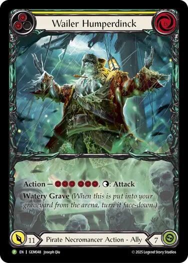 Wailer Humperdinck [GEM048] (GEM Pack 2)  Rainbow Foil | Good Games Adelaide SA