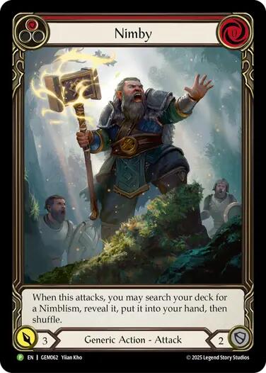 Nimby (Red) [GEM062] (GEM Pack 2) | Good Games Adelaide SA