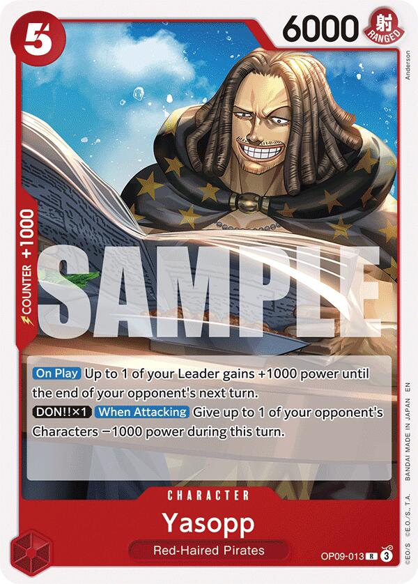 Yasopp (Reprint) [Starter Deck: Red Shanks] | Good Games Adelaide SA