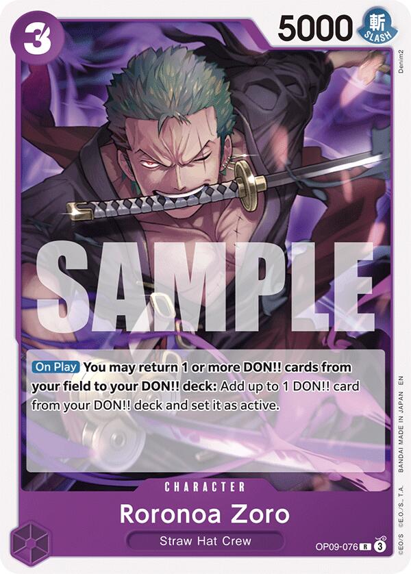 Roronoa Zoro (Reprint) [Starter Deck: Purple/Black Monkey.D.Luffy] | Good Games Adelaide SA