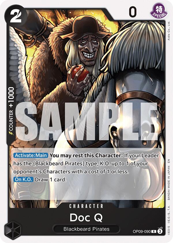 Doc Q (Reprint) [Starter Deck: Black Marshall.D.Teach] | Good Games Adelaide SA