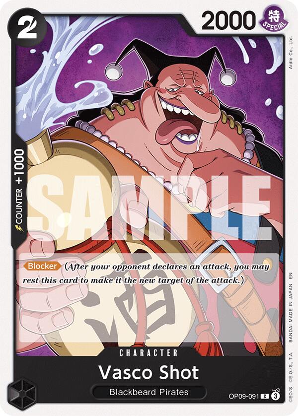 Vasco Shot (Reprint) [Starter Deck: Black Marshall.D.Teach] | Good Games Adelaide SA