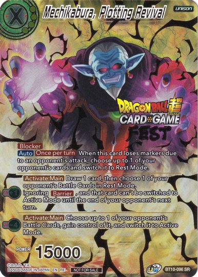 Mechikabura, Plotting Revival (Card Game Fest 2022) (BT10-096) [Tournament Promotion Cards] | Good Games Adelaide SA