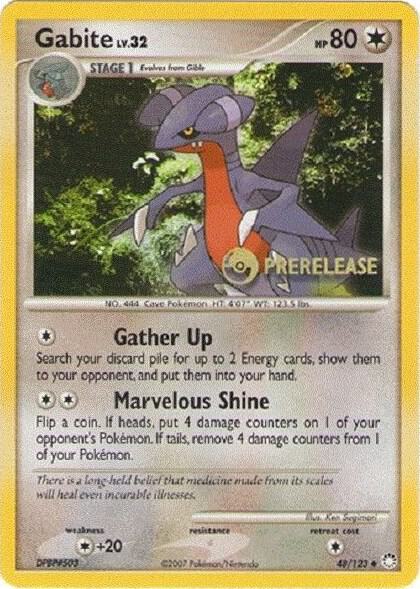 Gabite Prerelease 48/124 (Diamond and Pearl Promos)  | Good Games Adelaide SA