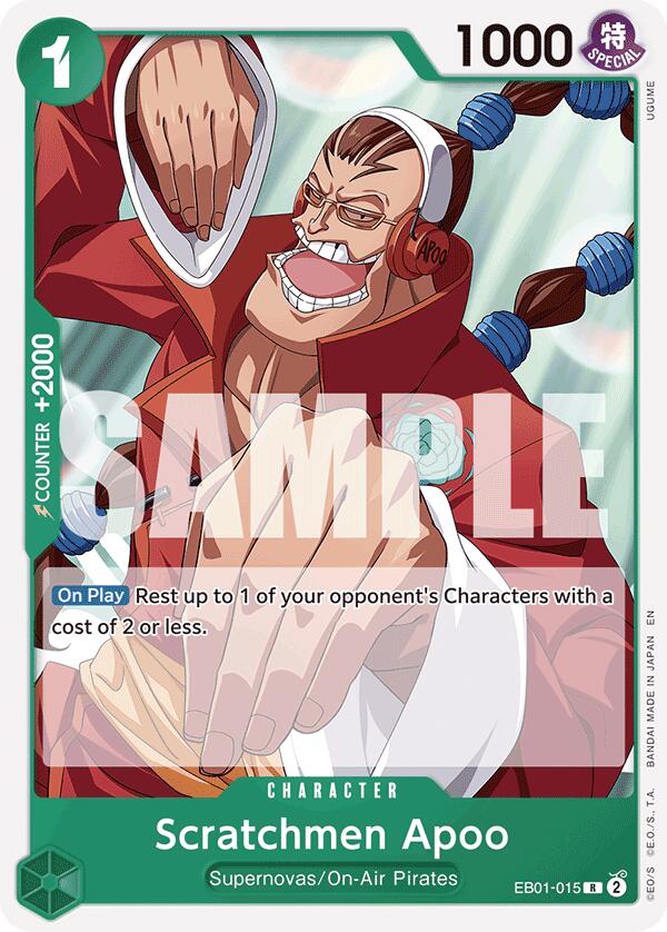 Scratchmen Apoo (Reprint) [Starter Deck: GREEN Jewelry Bonney] | Good Games Adelaide SA