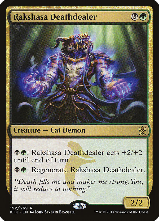 Rakshasa Deathdealer [Khans of Tarkir] | Good Games Adelaide SA