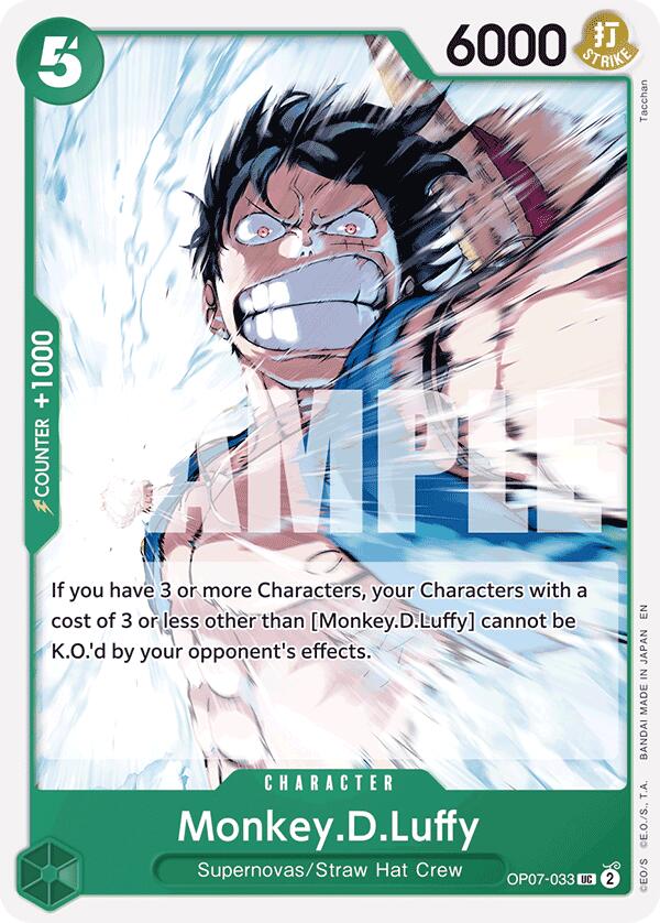 Monkey.D.Luffy (Reprint) [Starter Deck: GREEN Jewelry Bonney] | Good Games Adelaide SA