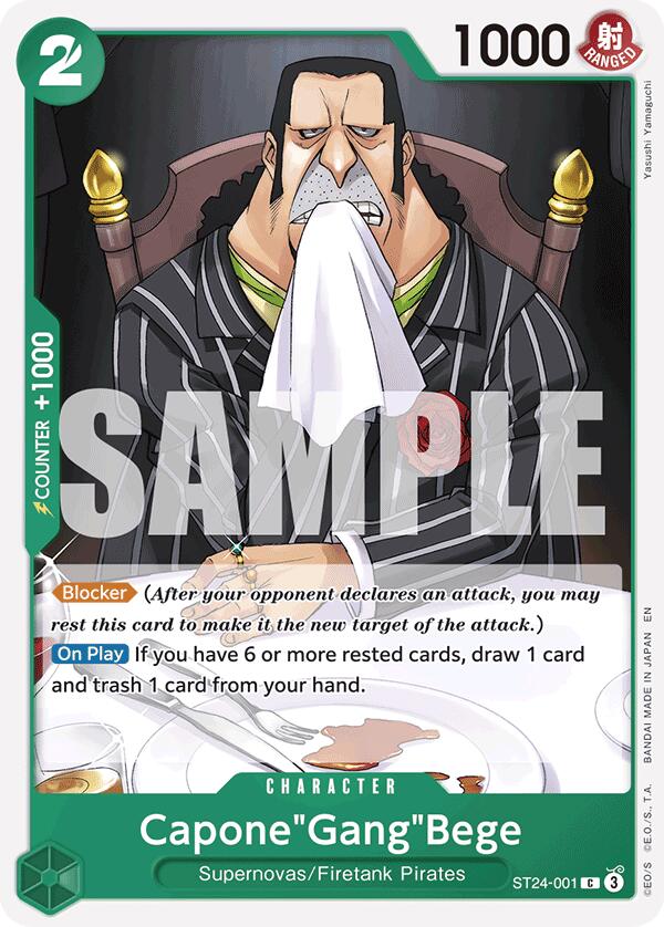 Capone"Gang"Bege [Starter Deck: GREEN Jewelry Bonney] | Good Games Adelaide SA