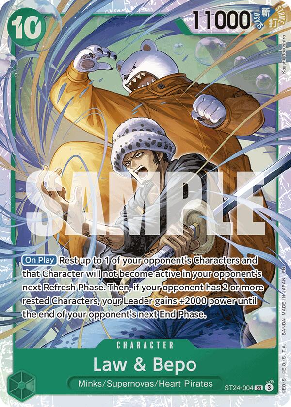 Law & Bepo [Starter Deck: GREEN Jewelry Bonney] | Good Games Adelaide SA
