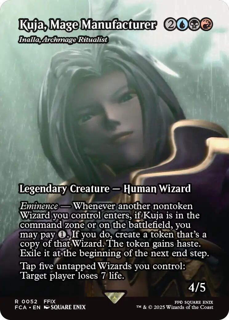 Kuja, Mage Manufacturer - Inalla, Archmage Ritualist (Showcase) [FINAL FANTASY : Through the Ages] | Good Games Adelaide SA
