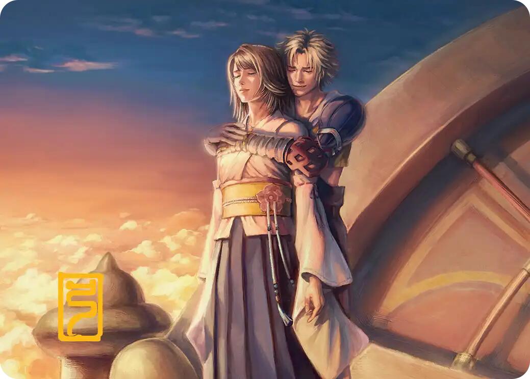 Farewell Art Card (Gold-Stamped Signature) [FINAL FANTASY Art Series] | Good Games Adelaide SA