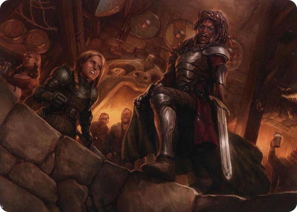 Veteran Dungeoneer Art Card 36 (Art Series: Adventures in the Forgotten Realms)  | Good Games Adelaide SA