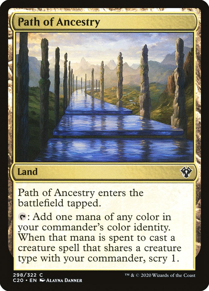 Path of Ancestry [Commander 2020] | Good Games Adelaide SA
