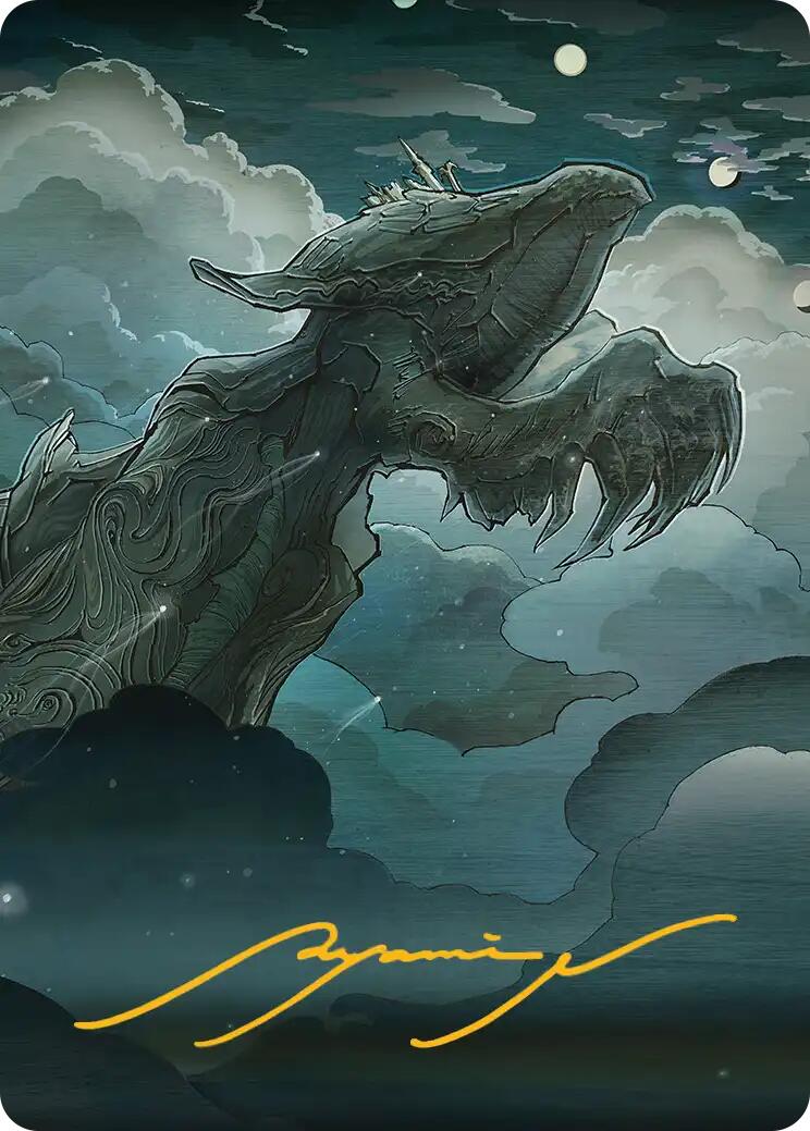 Sin, Spira's Punishment Art Card (Gold-Stamped Signature) [FINAL FANTASY Art Series] | Good Games Adelaide SA