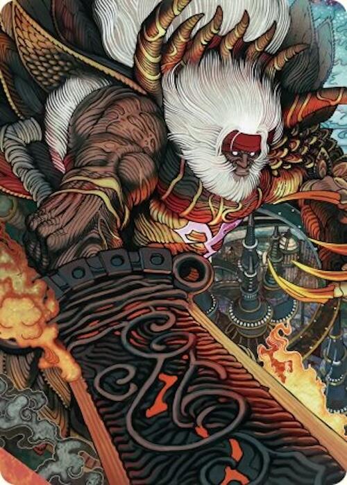 Braska's Final Aeon Art Card [FINAL FANTASY Art Series] | Good Games Adelaide SA