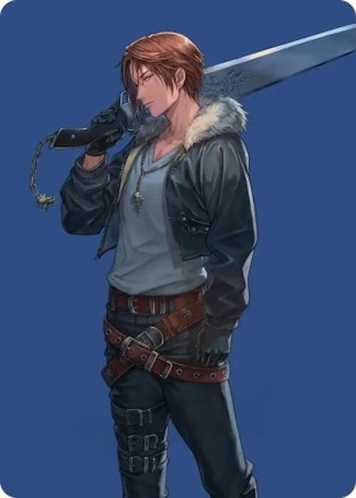 Squall, SeeD Mercenary Art Card [FINAL FANTASY Art Series] | Good Games Adelaide SA