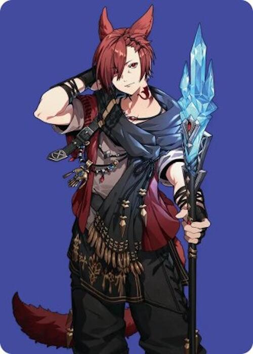 G'raha Tia, Scion Reborn Art Card (51) [FINAL FANTASY Art Series] | Good Games Adelaide SA