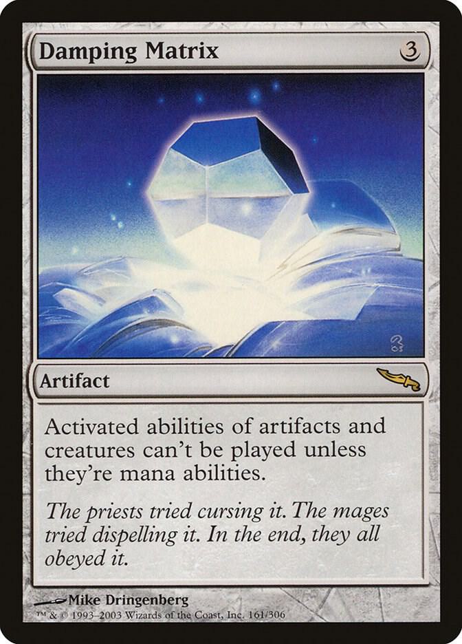 Damping Matrix 161 (Mirrodin)  | Good Games Adelaide SA