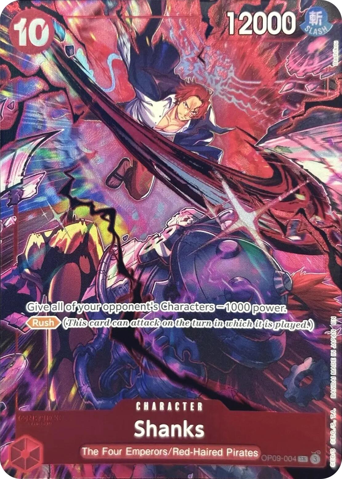 Shanks (English Version 2nd Anniversary Set) [One Piece Promotion Cards] | Good Games Adelaide SA