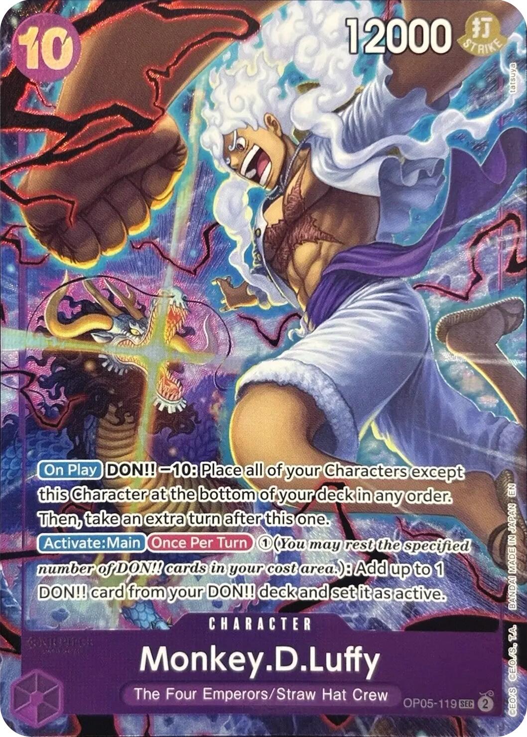 Monkey.D.Luffy (English Version 2nd Anniversary Set) [One Piece Promotion Cards] | Good Games Adelaide SA