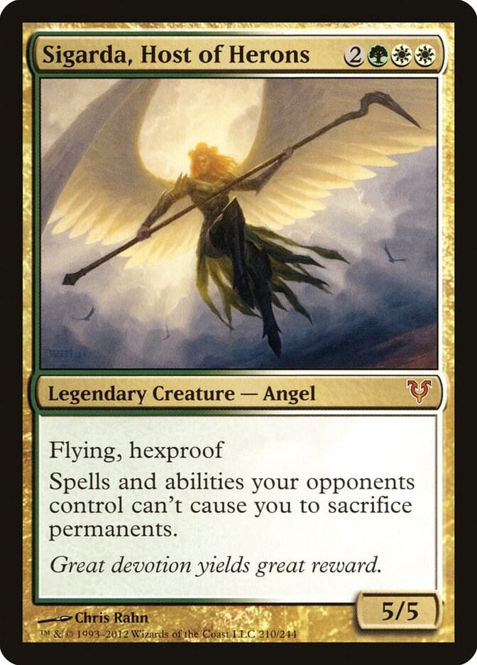 Sigarda, Host of Herons 210 (Avacyn Restored)  - Foil | Good Games Adelaide SA