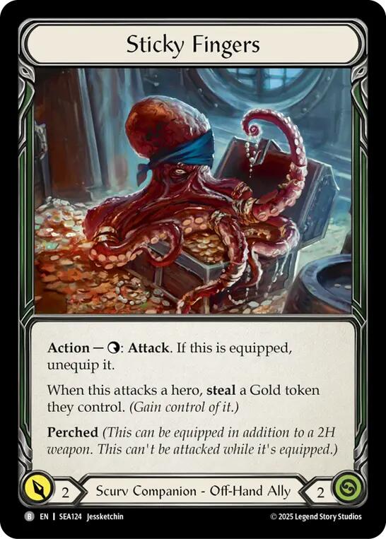 Sticky Fingers // Treasure Island [SEA124//SEA247] (High Seas) | Good Games Adelaide SA