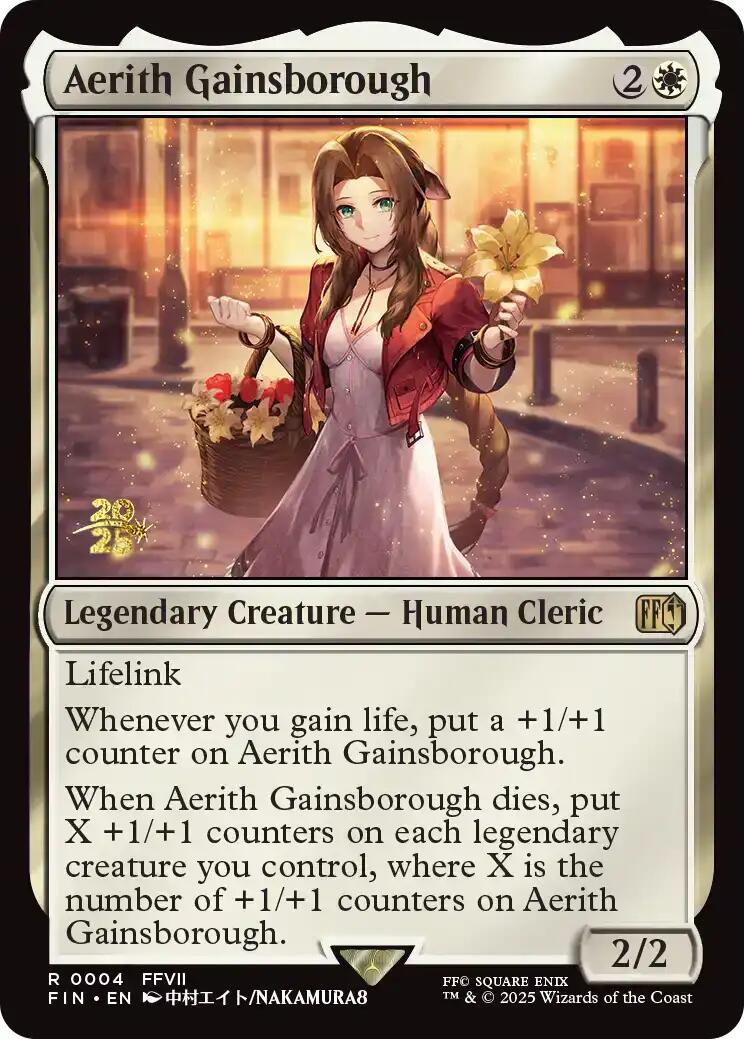 Aerith Gainsborough [FINAL FANTASY Prerelease Promo] | Good Games Adelaide SA