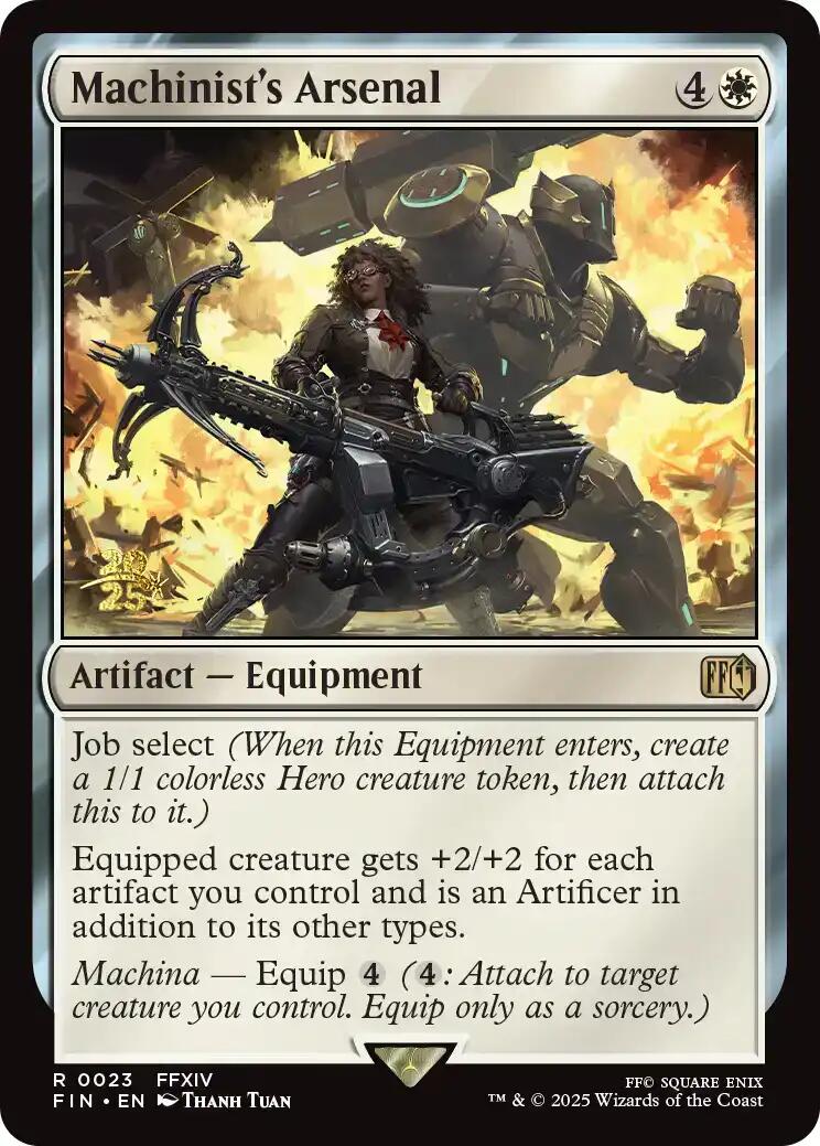 Machinist's Arsenal [FINAL FANTASY Prerelease Promo] | Good Games Adelaide SA