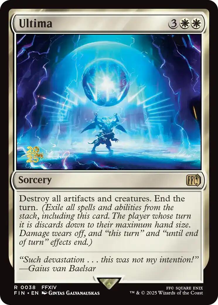 Ultima [FINAL FANTASY Prerelease Promo] | Good Games Adelaide SA