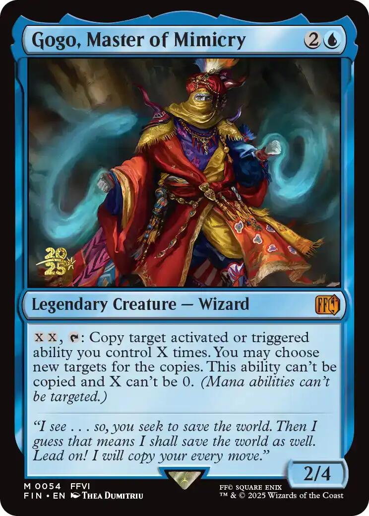 Gogo, Master of Mimicry [FINAL FANTASY Prerelease Promo] | Good Games Adelaide SA