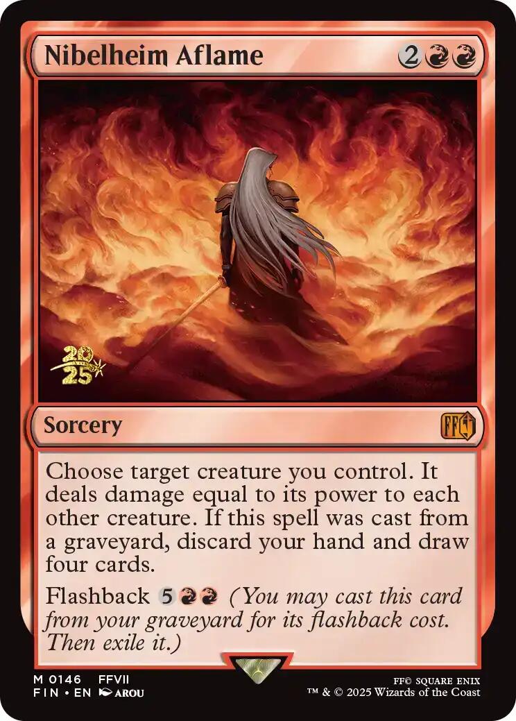 Nibelheim Aflame [FINAL FANTASY Prerelease Promo] | Good Games Adelaide SA