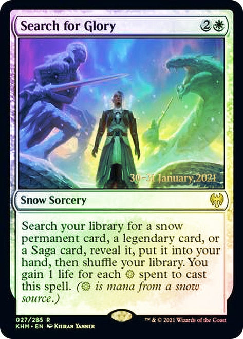 Search for Glory  [Kaldheim Prerelease Promos] | Good Games Adelaide SA