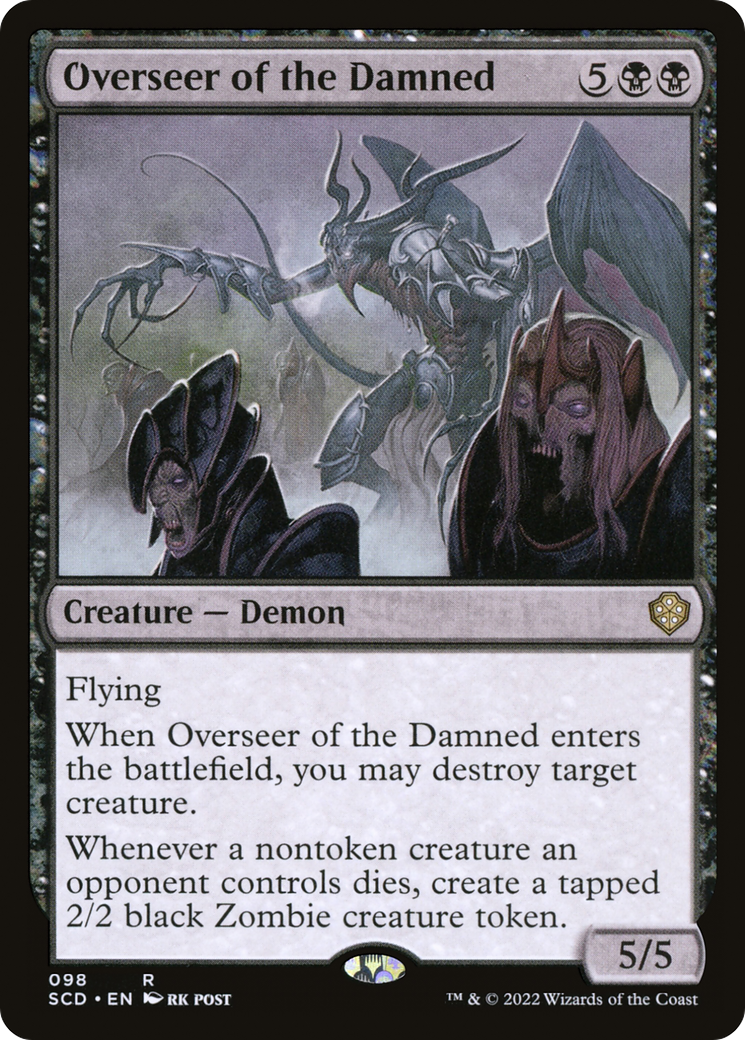 Overseer of the Damned [Starter Commander Decks] | Good Games Adelaide SA