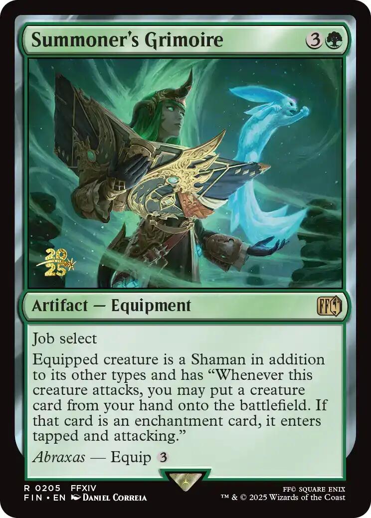 Summoner's Grimoire [FINAL FANTASY Prerelease Promo] | Good Games Adelaide SA