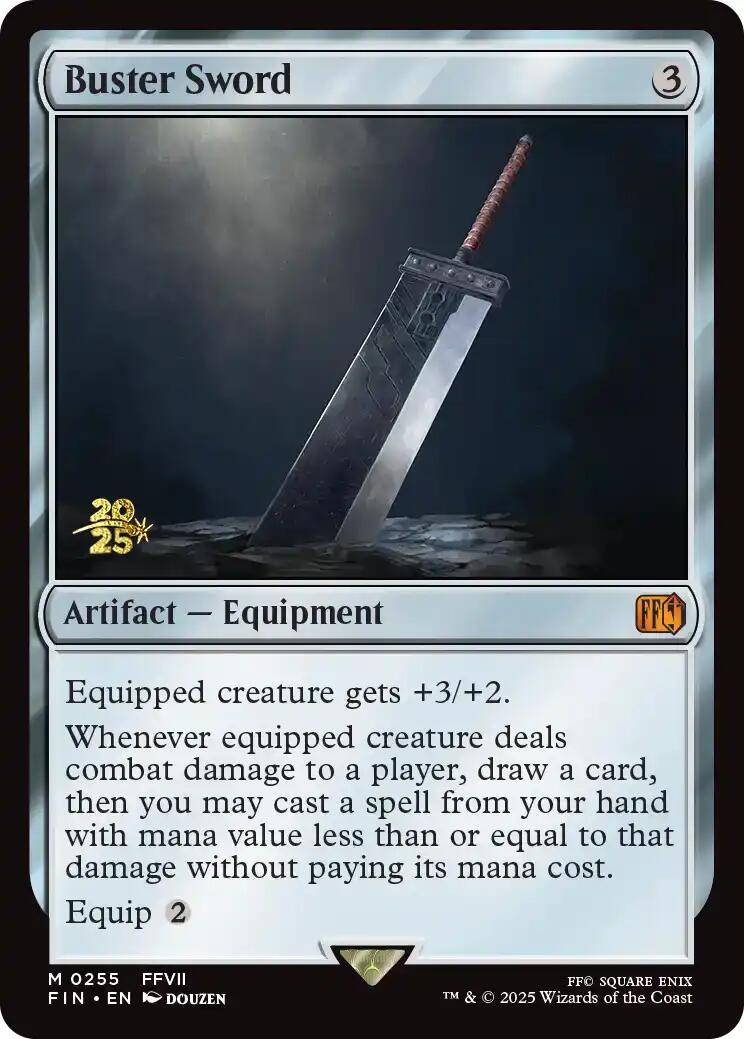 Buster Sword [FINAL FANTASY Prerelease Promo] | Good Games Adelaide SA