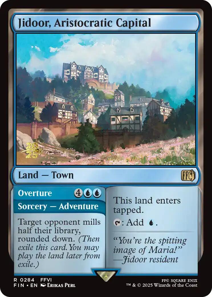 Jidoor, Aristocratic Capital [FINAL FANTASY Prerelease Promo] | Good Games Adelaide SA