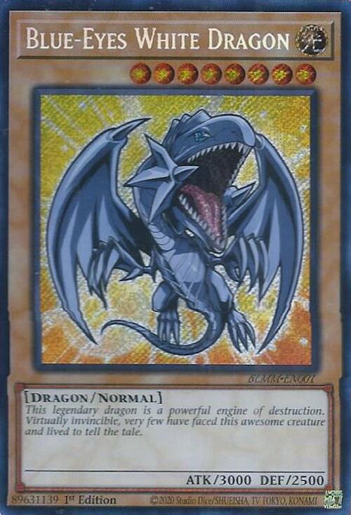 Blue-Eyes White Dragon [BLMM-EN001] Secret Rare | Good Games Adelaide SA