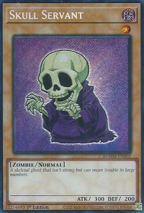Skull Servant [BLMM-EN002] Secret Rare | Good Games Adelaide SA
