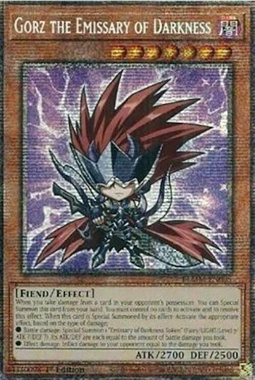 Gorz the Emissary of Darkness (Starlight Rare) [BLMM-EN005] Starlight Rare | Good Games Adelaide SA