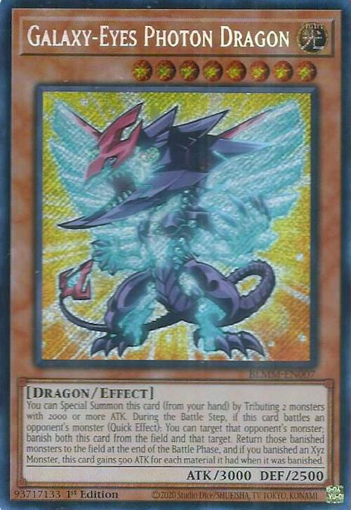 Galaxy-Eyes Photon Dragon [BLMM-EN007] Secret Rare | Good Games Adelaide SA