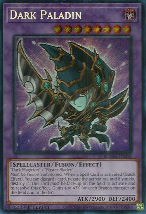 Dark Paladin [BLMM-EN008] Secret Rare | Good Games Adelaide SA