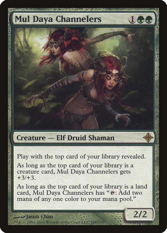 Mul Daya Channelers 198 (Rise of the Eldrazi)  - Foil | Good Games Adelaide SA