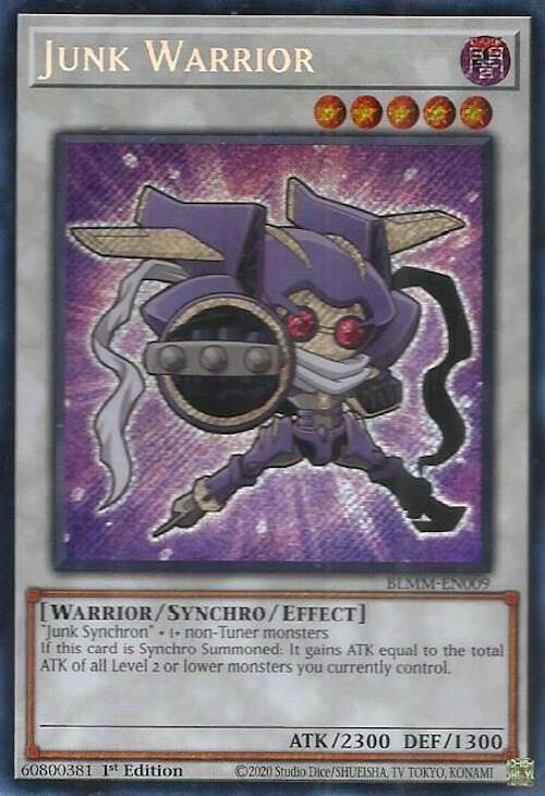 Junk Warrior [BLMM-EN009] Secret Rare | Good Games Adelaide SA